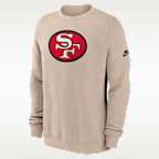 San Francisco 49ers Rewind Club Men's Nike NFL Pullover Crew
