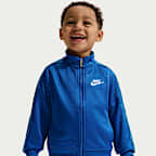 Conjunto infantil de 2 piezas Dri-FIT con ribetes y cierre completo Nike Propus Lifestyle