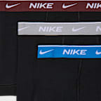 Pánské bavlněné strečové boxerky Nike Essential (3 kusy)