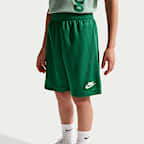 Nike Sportswear Little Kids' "Just Do It" Graphic T-Shirt and Mesh Shorts Set