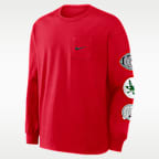 Ohio State Academic Max90 Pocket Men's Nike College Long-Sleeve T-Shirt