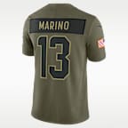 Dan Marino Miami Dolphins Salute to Service Retired Men's Nike Dri-FIT NFL Limited Jersey
