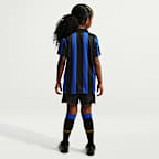 Inter Milan 2026 Stadium Home Younger Kids' Nike Football Replica 3-Piece Kit