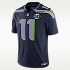 Jaxon Smith-Njigba Seattle Seahawks 50th Anniversary Men's Nike Dri-FIT NFL Limited Jersey