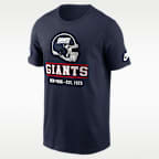 Playera de manga larga Nike Dri-FIT de la NFL para hombre New York Giants Essential