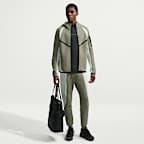 Nike Tech Men's Color-Block Full-Zip Fleece Windrunner Jacket