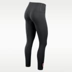 Leggings universitarios de tiro alto de 7/8 Nike Dri-FIT para mujer Oklahoma Zenvy