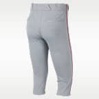 Pants de béisbol entubados de cintura alta para hombre Nike Vapor Select 2