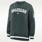 Michigan State Legacy Phoenix Women's Nike College Oversized Pullover Crew