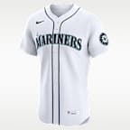 Jersey Nike Dri-FIT ADV de la MLB Elite para hombre Julio Rodríguez Seattle Mariners