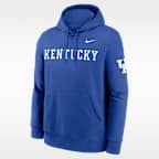 Kentucky Sideline Club Men's Nike College Pullover Hoodie