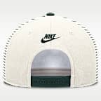 Gorra universitaria Nike Dri-FIT ajustable con estructura A-Frame para hombre Michigan State Rise