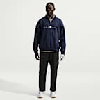 Playera de golf Therma-FIT oversized de medio cierre para hombre Nike Fairway Fresh