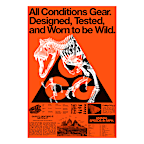 Nike ACG “Fossil” Poster 22" x 34"