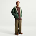 Nike Club Men's Oversized Fleece Full-Zip Reversible Hoodie
