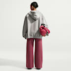 Pants de tiro medio y pierna amplia para mujer Nike Studio Fleece Medium Weight