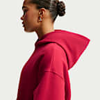 Sudadera con gorro sin cierre oversized para mujer Nike Studio Fleece Medium Weight