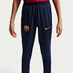 F.C. Barcelona Strike Older Kids' Nike Dri-FIT Football Knit Pants