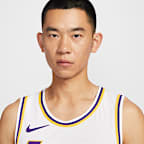 Los Angeles Lakers Association Edition Men's Nike Dri-FIT ADV NBA Authentic Jersey