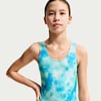 Traje de baño de una pieza con espalda en forma de U para niña talla grande Nike Swim