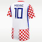 Luka Modrić Croatia National Team 2026 Stadium Home Men's Nike Dri-FIT Soccer Jersey