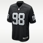 NFL Las Vegas Raiders (Maxx Crosby) Men's Game Football Jersey