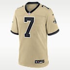 Taysom Hill New Orleans Saints Men's Nike NFL Game Jersey