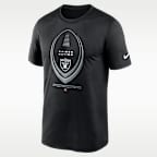 Playera Nike Dri-FIT de la NFL para hombre Las Vegas Raiders Legend Icon