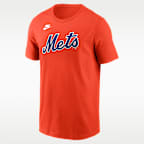 Playera Nike de la MLB para hombre Juan Soto New York Mets Cooperstown 40th Anniversary