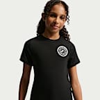 Nike Sportswear Older Kids' (Girls') Short-Sleeve Rib Top