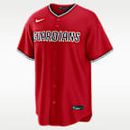 Jersey Nike de la MLB Replica para hombre Travis Bazzana Cleveland Guardians