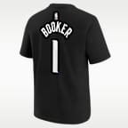 Devin Booker Phoenix Suns Statement Edition Big Kids' NBA T-Shirt