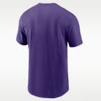 Playera universitaria Nike para hombre LSU Academic Arch