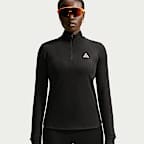 Playera de trail running Dri-FIT de medio cierre para mujer Nike ACG