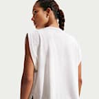 Camiseta de tirantes oversized para mujer Nike Sportswear Chill Terry