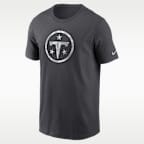 Playera Nike de la NFL para hombre Tennessee Titans Fractal Logo