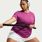 Nike One Classic Women's Dri-FIT Short-Sleeve Top (Plus Size)