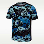 Gotham FC Men's Nike NWSL Short-Sleeve Pre-Match Top