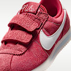 Tenis para niños de preescolar Nike Cortez SE