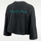 Philadelphia Eagles Wide Receiver Jersey Fashion Women's Nike Dri-FIT NFL Cropped Top