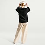 Nike Sportswear Studio Fleece Older Kids' (Girls') Oversized Crewneck Sweatshirt