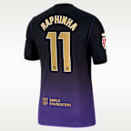 Jersey de futbol Nike Aero-FIT del Barcelona visitante 2026/27 Match Kobe de Raphinha para hombre