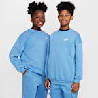 Nike Sportswear Club Fleece Older Kids' Oversized Sweatshirt