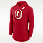 Ohio State Legacy Men's Nike Dri-FIT College Long-Sleeve Hooded T-Shirt