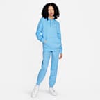 Sudadera con gorro sin cierre para mujer Nike Sportswear Club Fleece