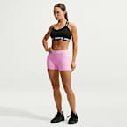 Shorts de ciclismo de tiro medio de 8 cm para mujer Nike Pro