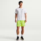 ナイキ マイラー メンズ Dri-FIT UV プロテクション ショートスリーブ ランニングトップ