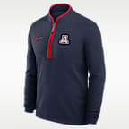 Arizona Victory Men's Nike Dri-FIT College 1/2-Zip Long-Sleeve Top