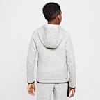 Sweat à capuche et zip Nike Sportswear Tech Fleece pour ado