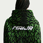 Sweat à capuche en tissu Fleece Nike x Nigeria x Slawn pour homme